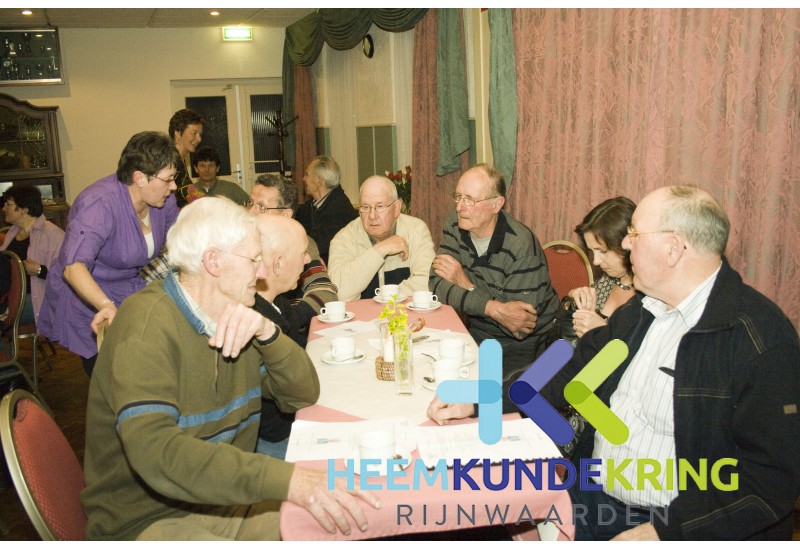 Jaarvergaderin HKR Pannerden Oude Waal 2010 Coll. P.Snip F000008